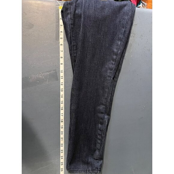 Lands End Womens Denim Jeans Size 16 Petite Wlastic Waist pull on stretch - Picture 11 of 15